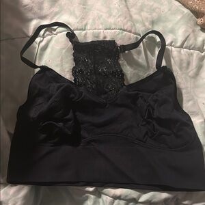 Black Lace Camisole for Intimates and Sleepwear